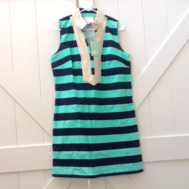 Sail To Sable..Shift Dress..Large